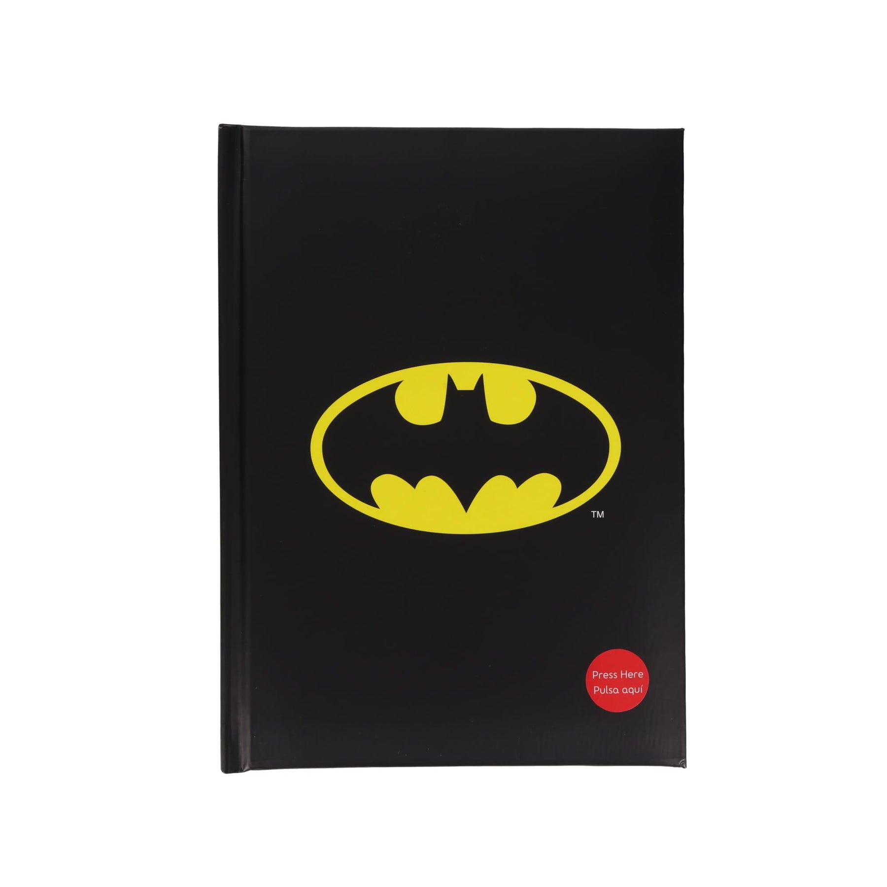 DC Comics Batman Logo Light-Up Hardcover Notebook