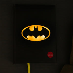 DC Comics Batman Logo Light-Up Hardcover Notebook