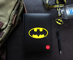 DC Comics Batman Logo Light-Up Hardcover Notebook