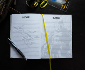 DC Comics Batman Logo Light-Up Hardcover Notebook