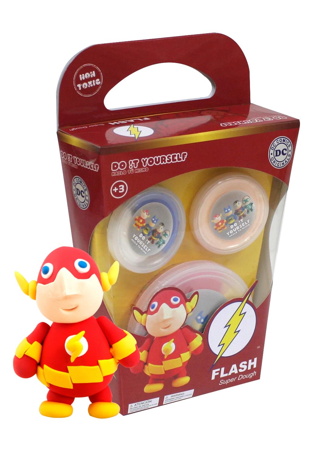 DC Universe Do-It-Yourself Super Dough Modeling Set | The Flash