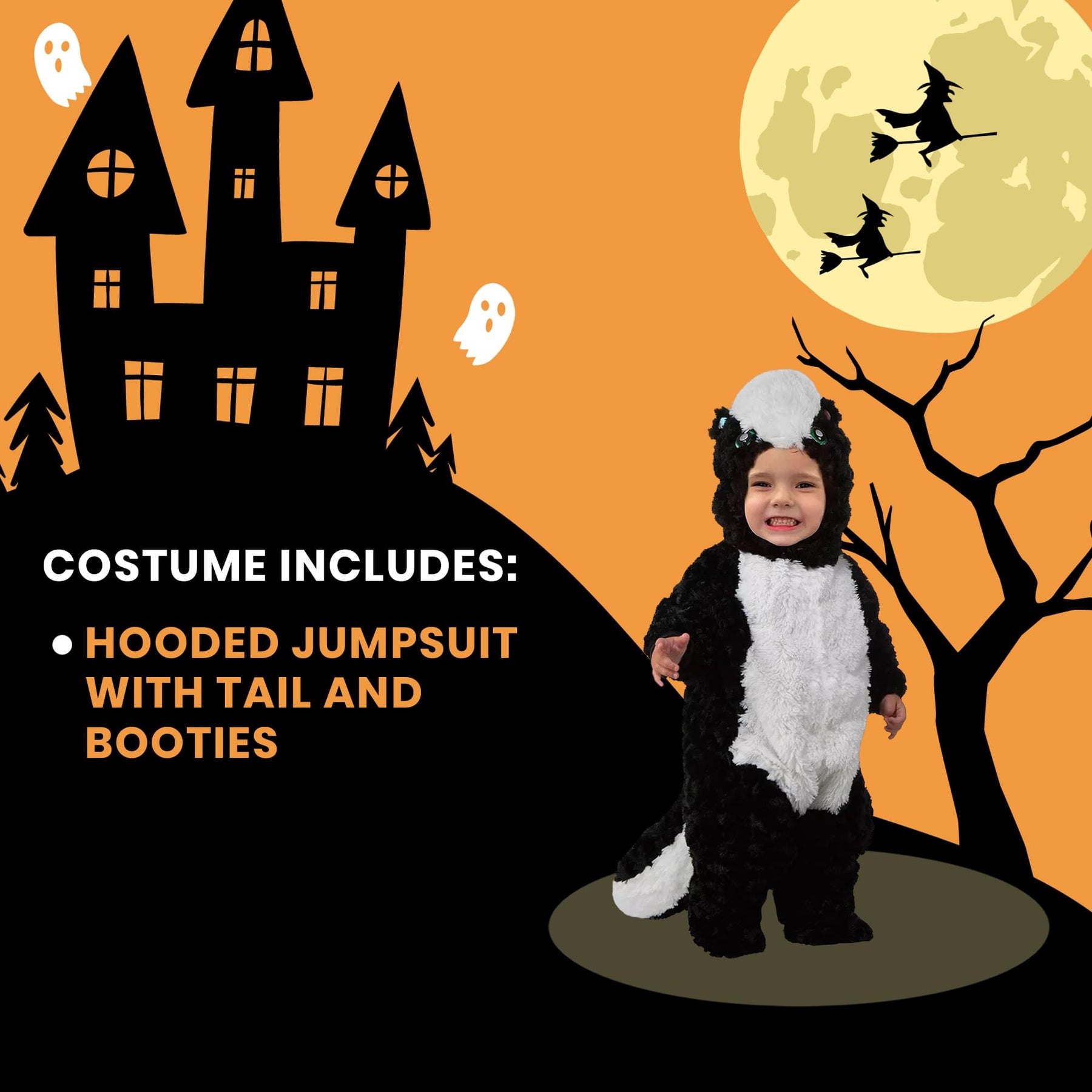 Little Stinker Skunk Baby Costume