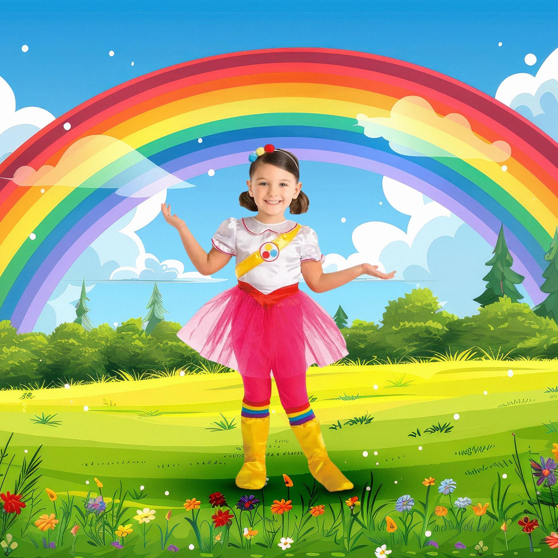 True and Rainbow Kingdom DX Toddler Costume