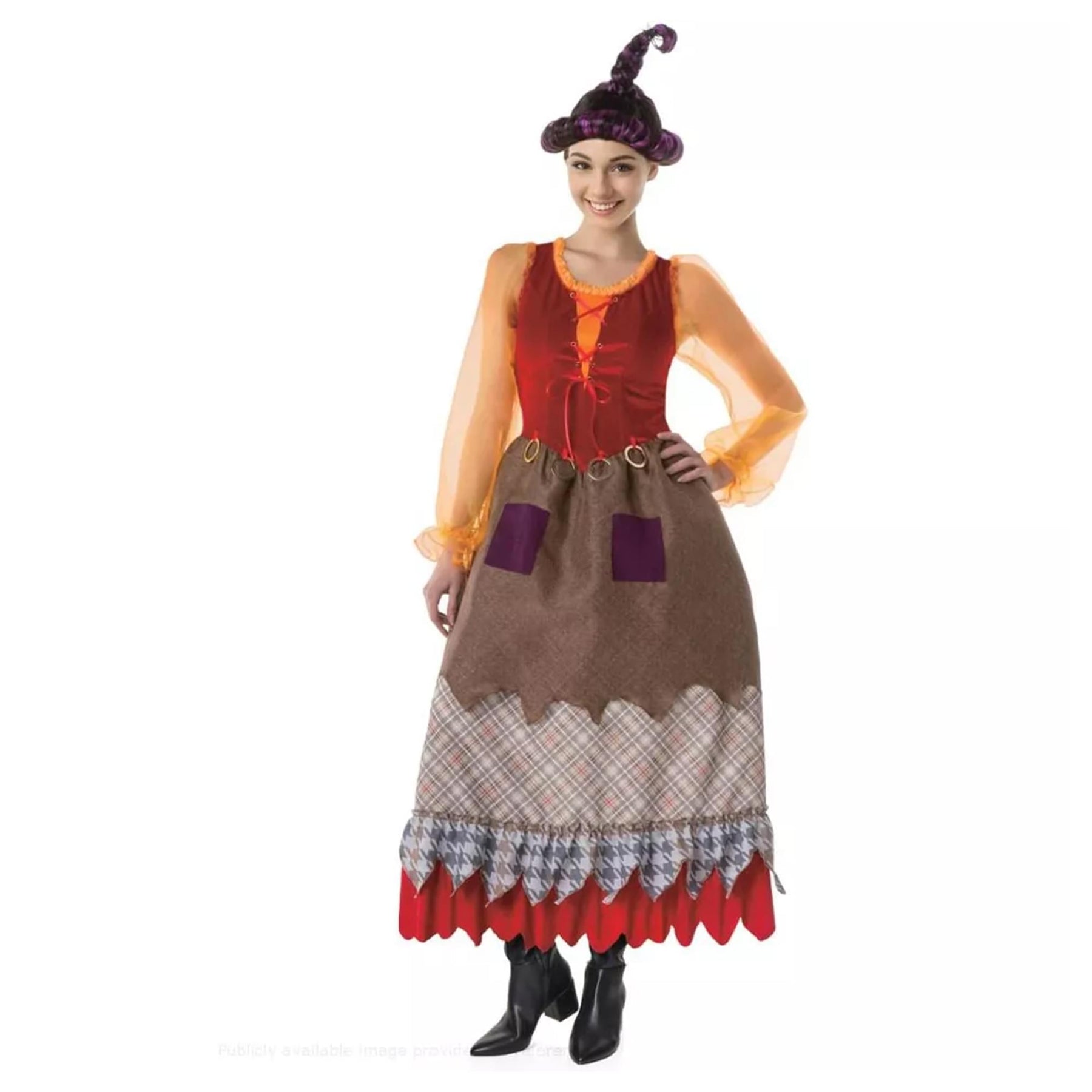 Salem Goofy Witch Hocus Pocus Inspired Adult Costume