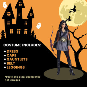 Hooded Huntress Adult Costume