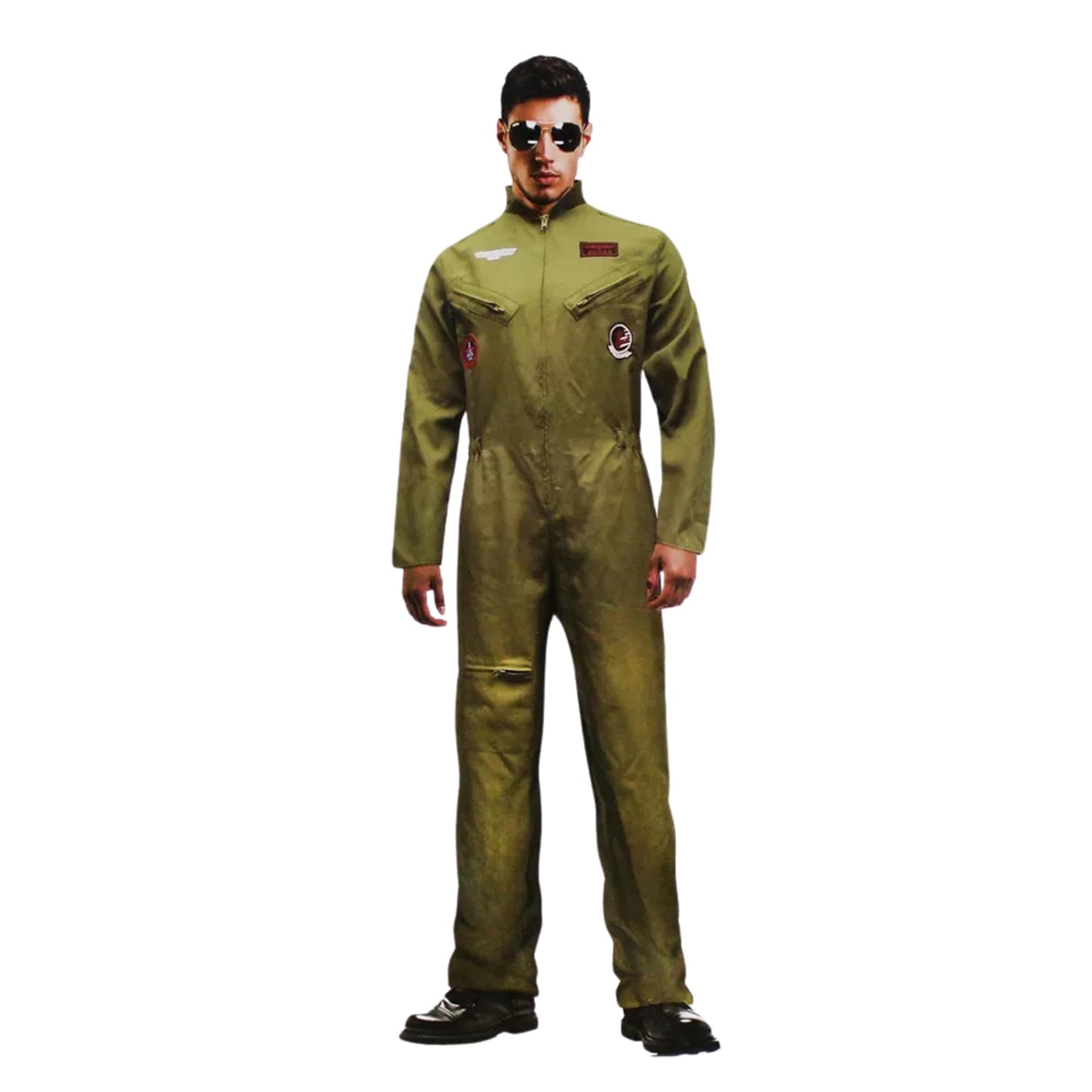 Top Gun Inspired Adult Costume Flight Suit