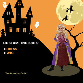 Salem Silly Witch Hocus Pocus Inspired Child Costume