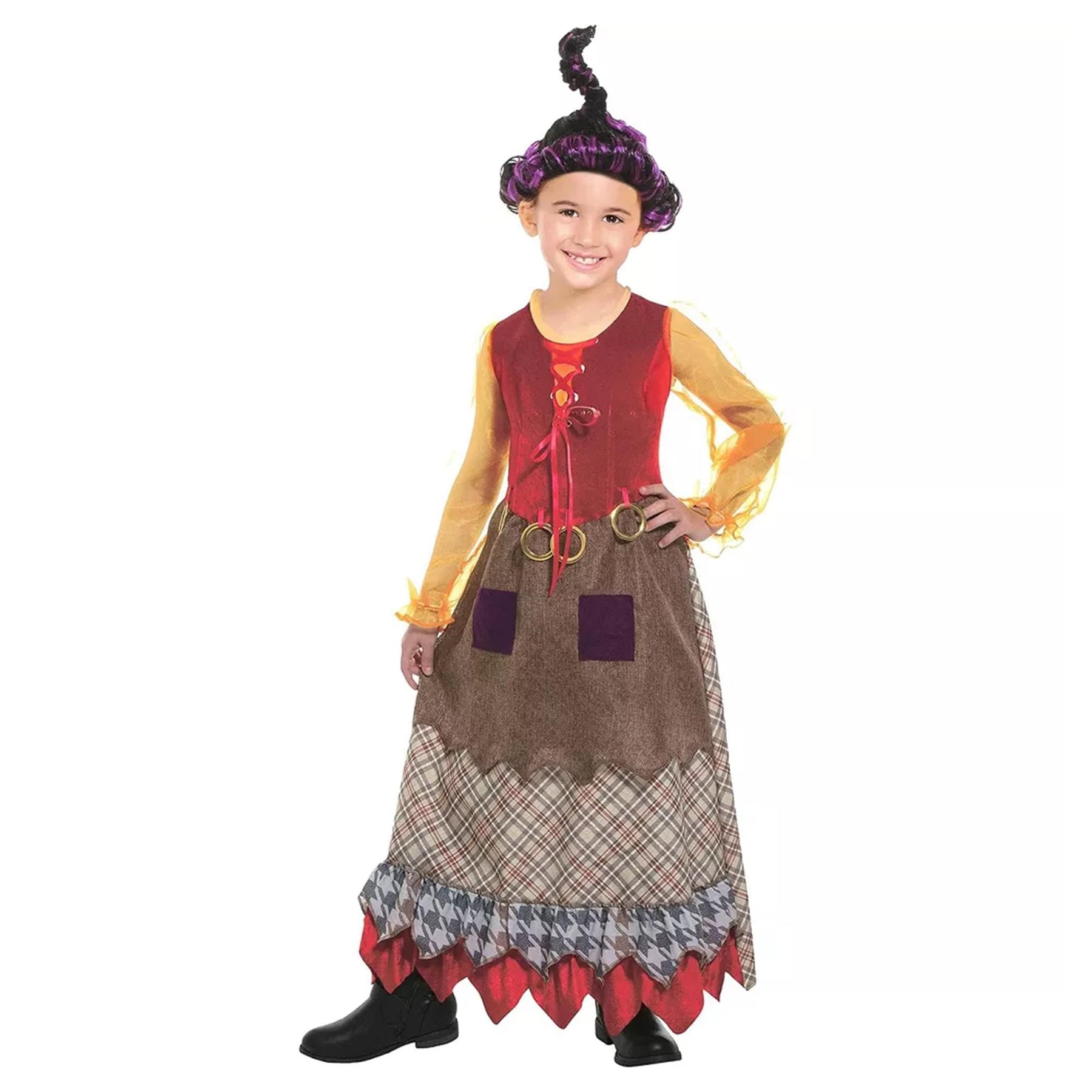 Salem Goofy Witch Hocus Pocus Inspired Child Costume