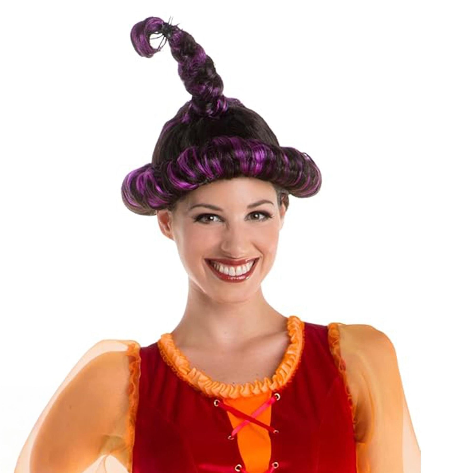 Hocus Pocus Inspired Goofy Salem Sister Witch Adult Costume Wig | One Size