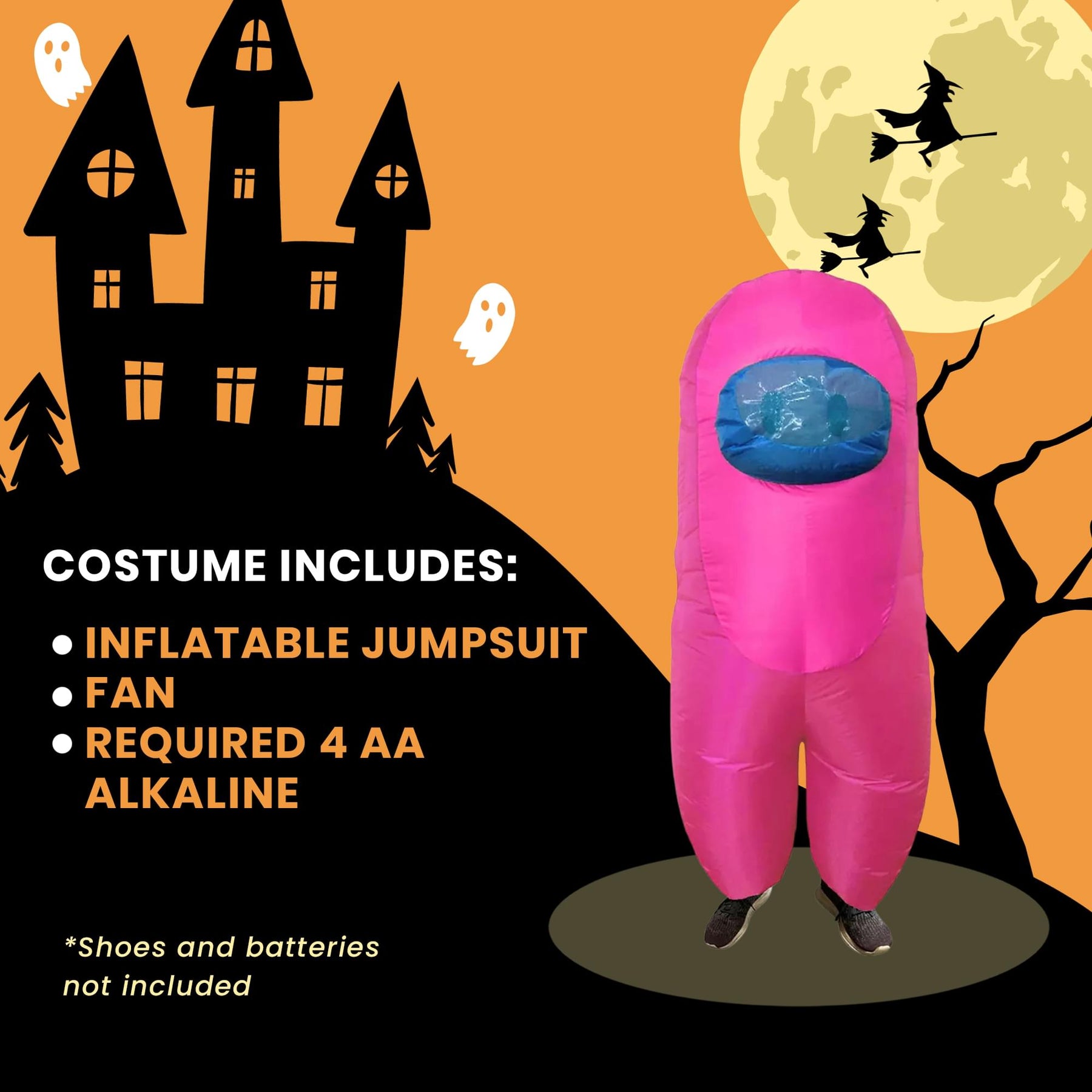 Pink Imposter Inflatable Child Costume | Standard