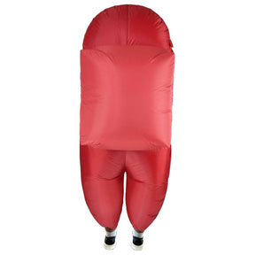 Red Imposter Inflatable Adult Costume | Standard