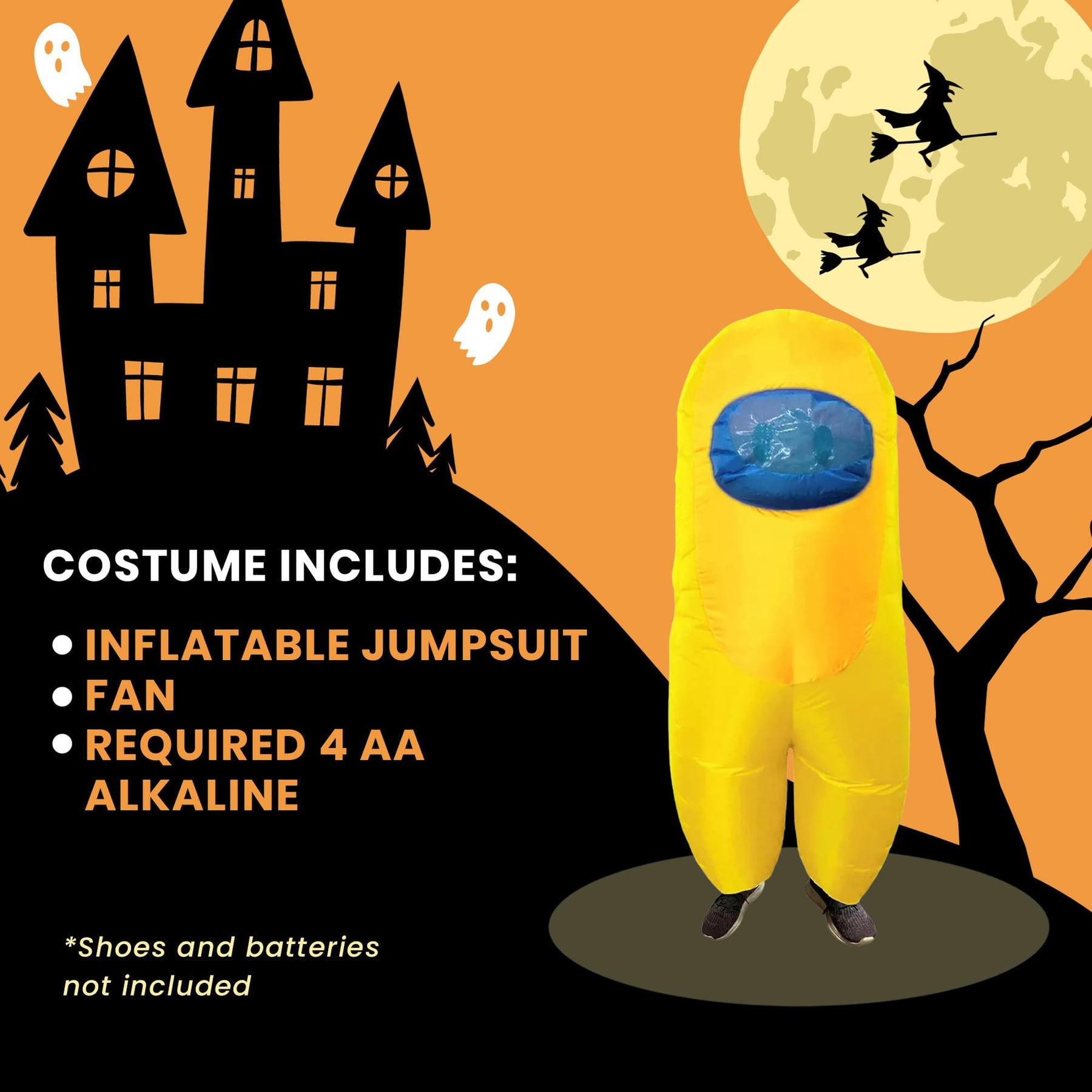 Yellow Imposter Inflatable Adult Costume | Standard