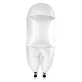 White Imposter Inflatable Adult Costume | Standard