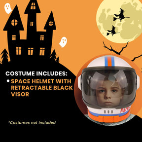 Astronaut Space Helmet Child Costume Accessory | Black Visor