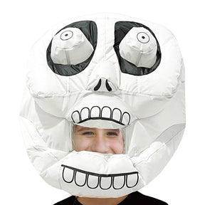 Inflatable Skeleton Head Adult