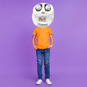 Inflatable Skeleton Head Adult