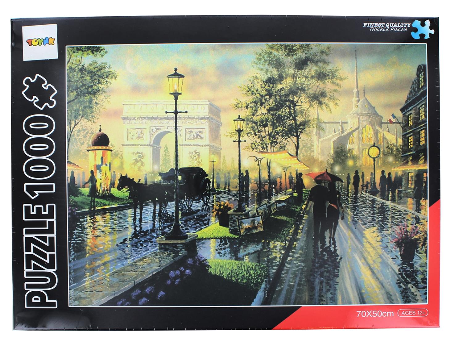 Cobblestone Street 1000 Piece Jigsaw Puzzle