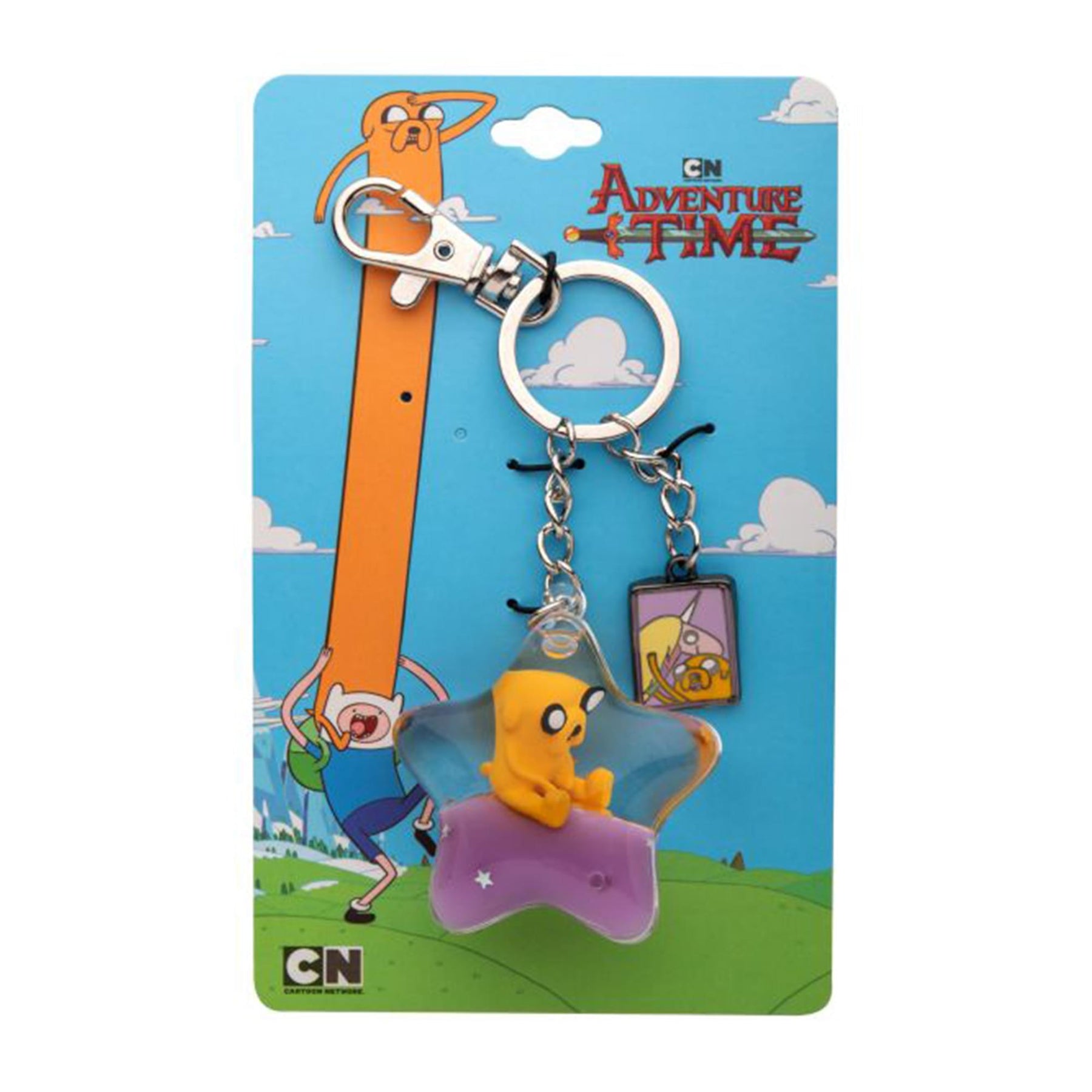 Adventure Time Jake the Dog Charm Keychain