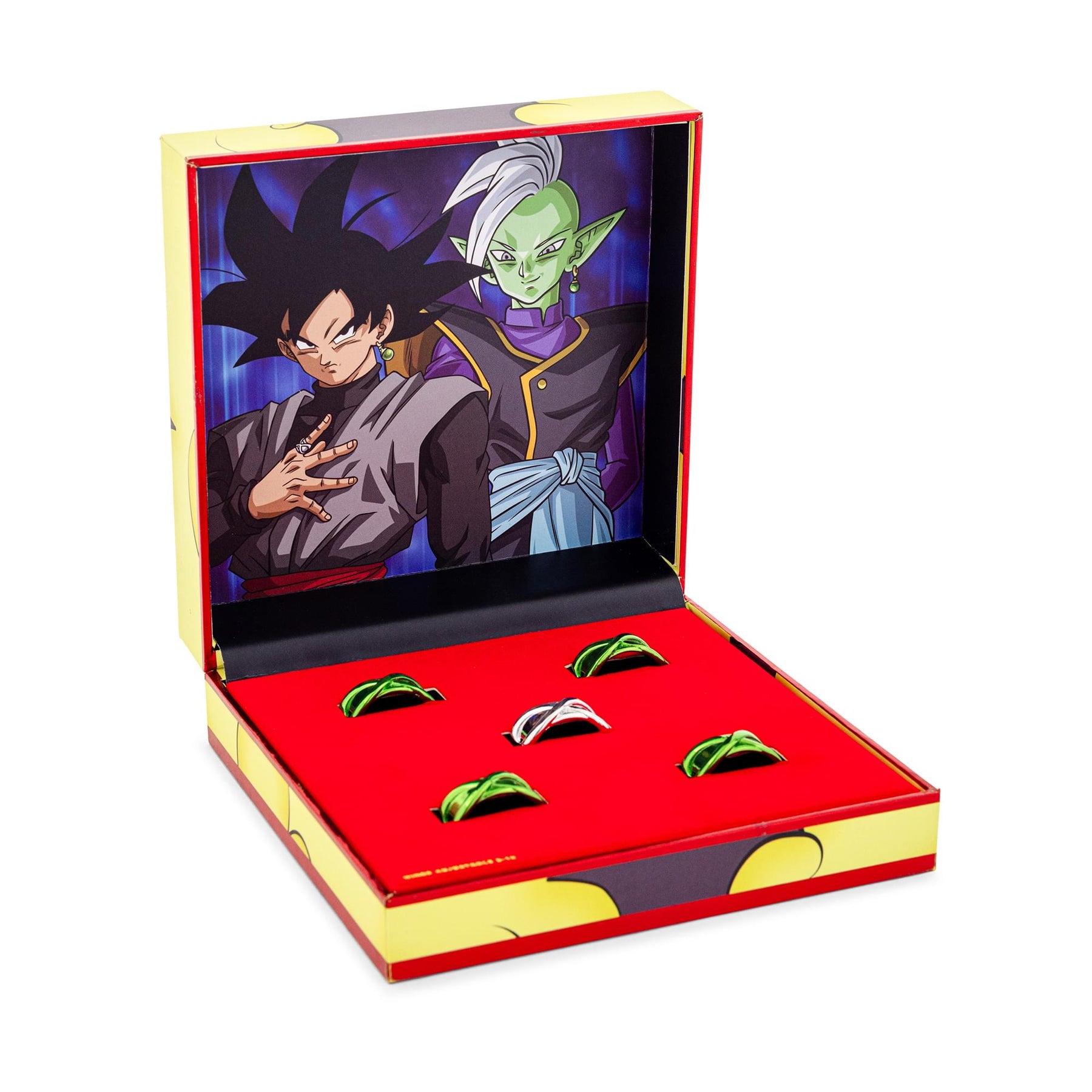 Dragon Ball Super 5-Piece Adjustable Time Ring Replica Collector's Set