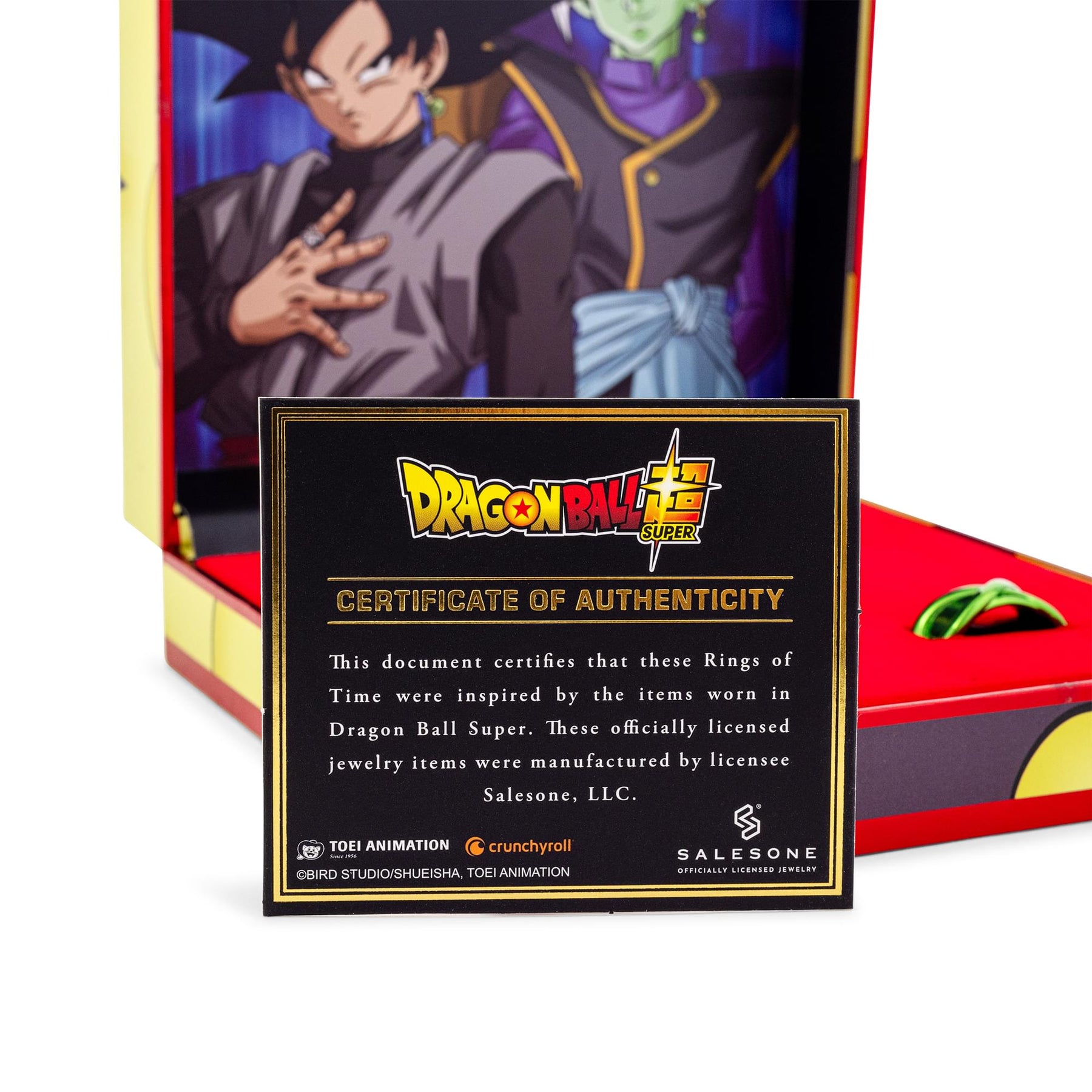 Dragon Ball Super 5-Piece Adjustable Time Ring Replica Collector's Set