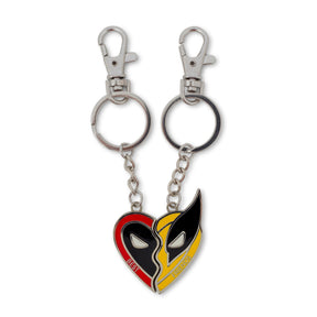 Marvel Studios Deadpool & Wolverine "Best Friends" 2-Piece Enamel Keychain Set