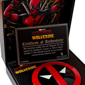 Marvel Studios Deadpool & Wolverine Belt Icon Magnetic Pin | SDCC 2024 Exclusive