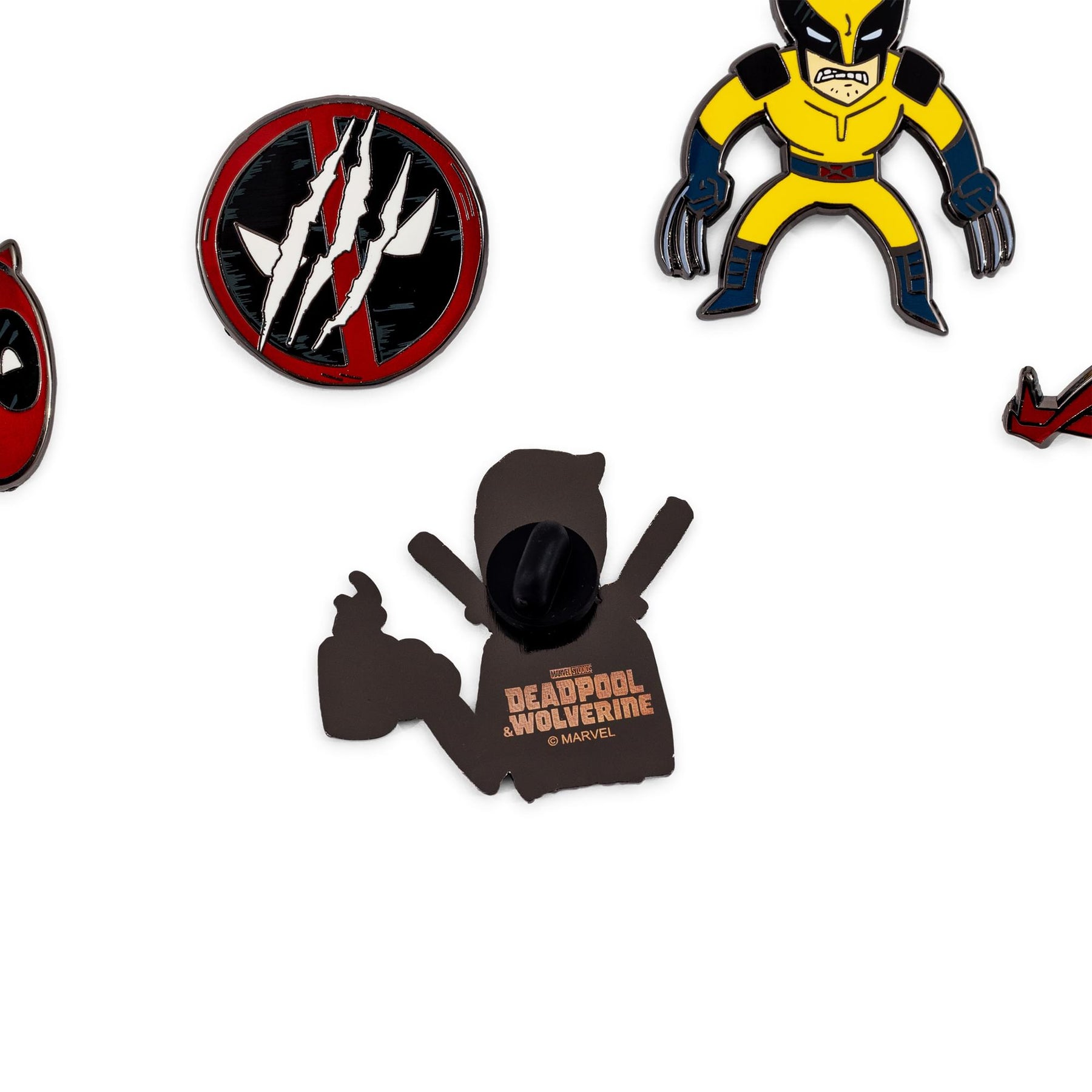 Marvel Studios Deadpool & Wolverine 5-Piece Enamel Pin Set