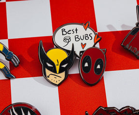 Marvel Studios Deadpool & Wolverine 5-Piece Enamel Pin Set