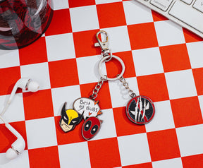 Marvel Studios Deadpool & Wolverine "Best Bubs" Enamel Charm Keychain