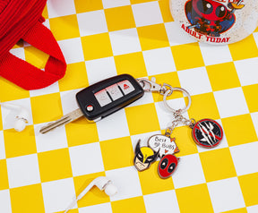 Marvel Studios Deadpool & Wolverine "Best Bubs" Enamel Charm Keychain