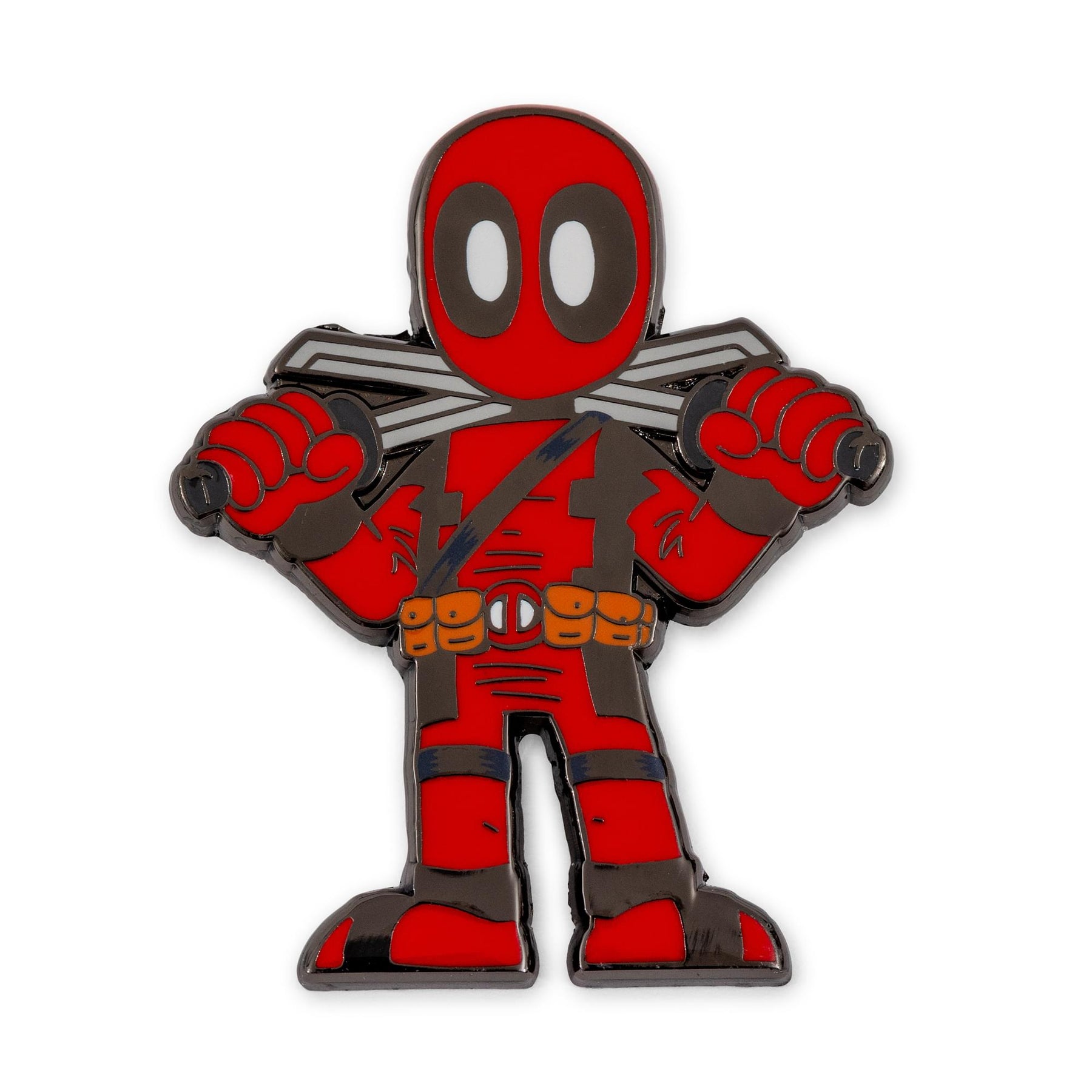 Marvel Deadpool With Swords Enamel Pin | Toynk Exclusive