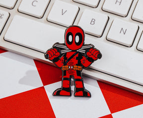 Marvel Deadpool With Swords Enamel Pin | Toynk Exclusive