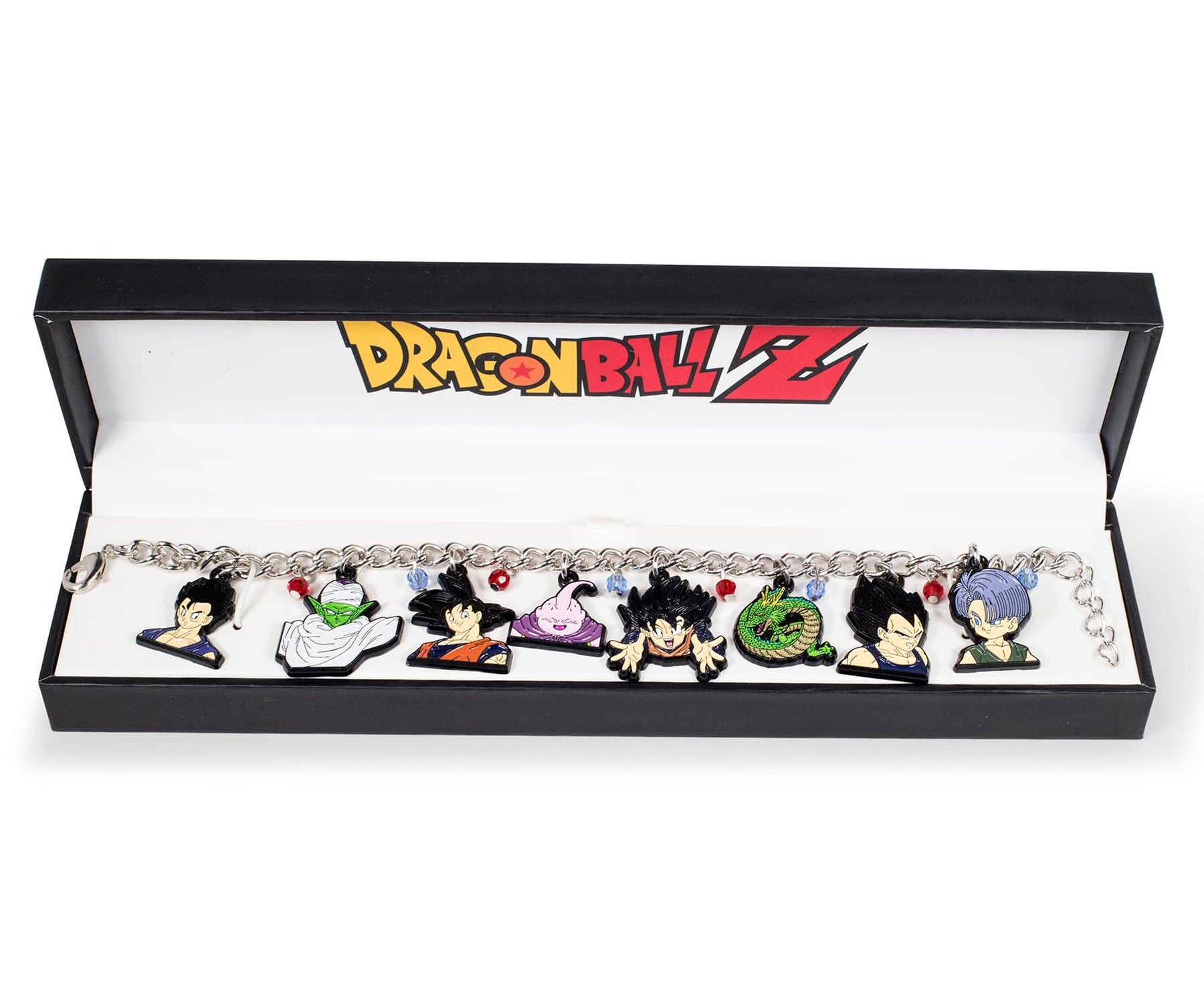 Dragon Ball Z Character Enamel Pendant Charm Bracelet | 15 mm