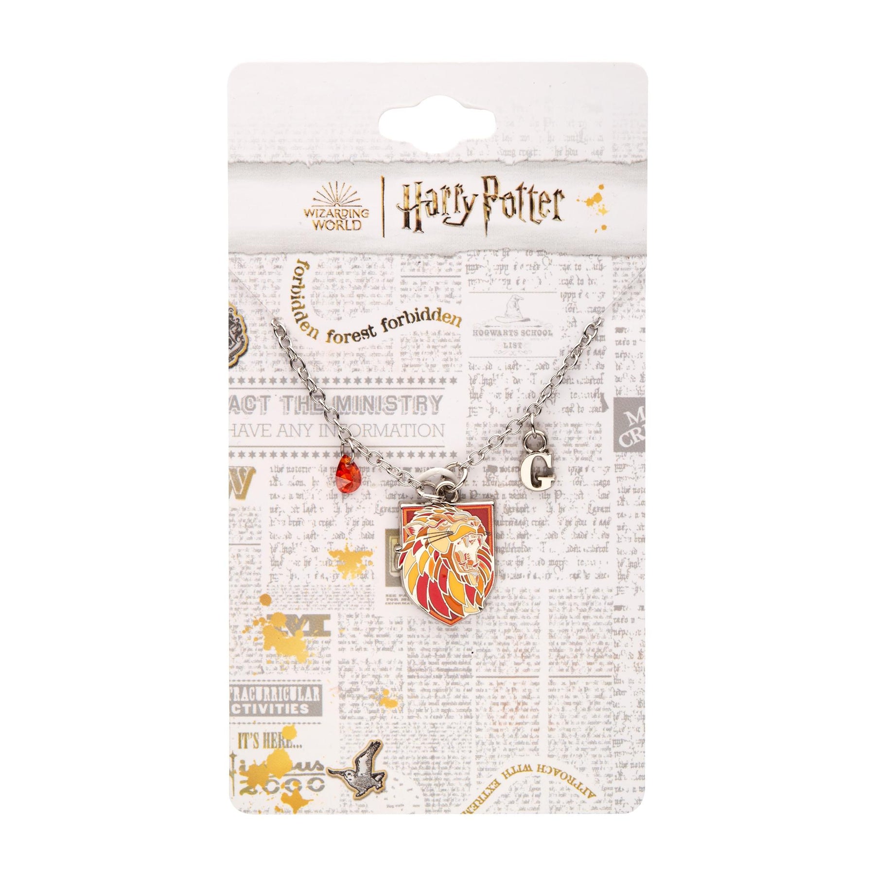 Harry Potter House Gryffindor Pendant Necklace