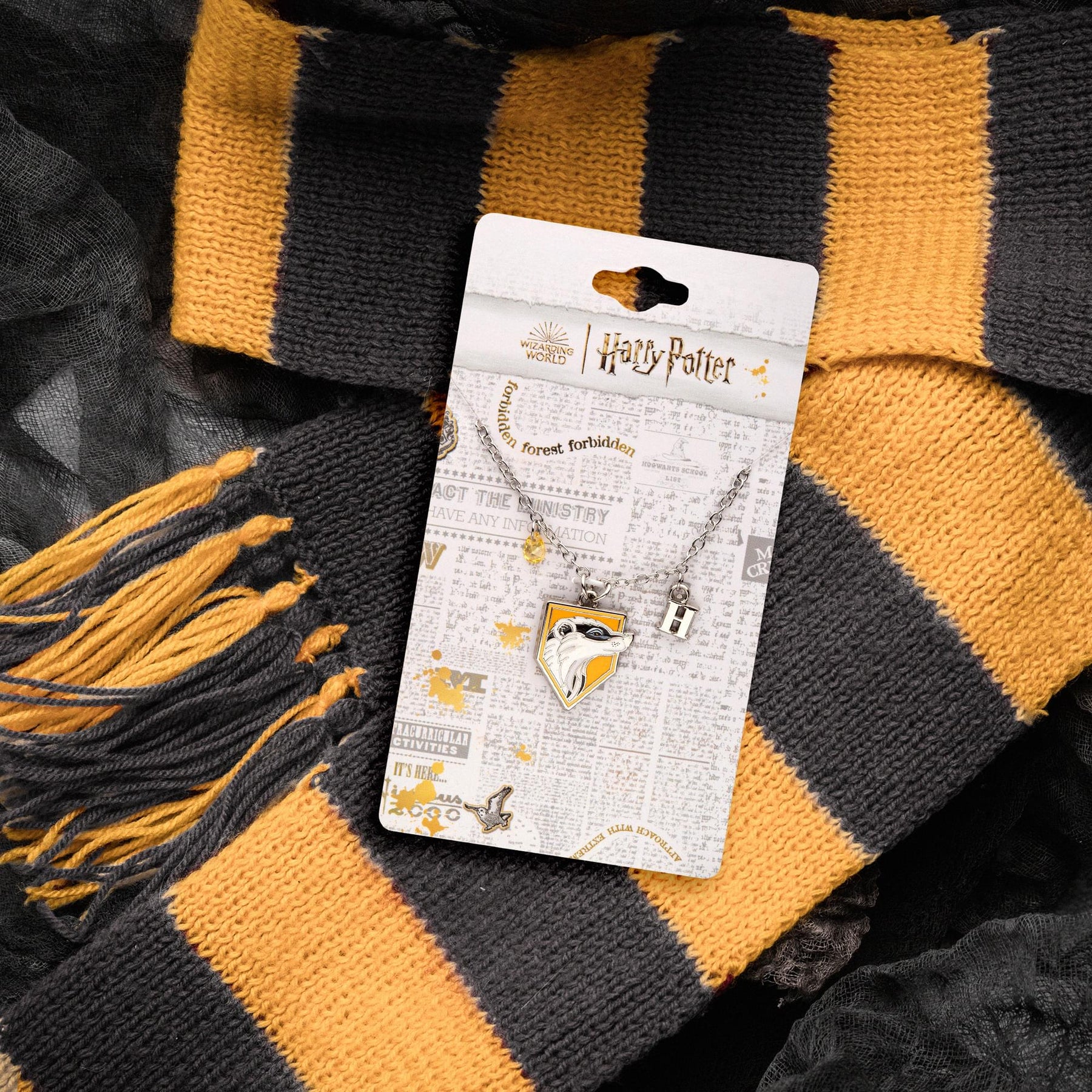 Harry Potter House Hufflepuff Pendant Necklace