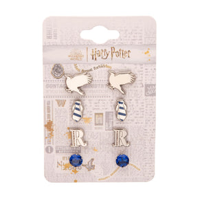 Harry Potter House Ravenclaw 4-Piece Stud Earring Set