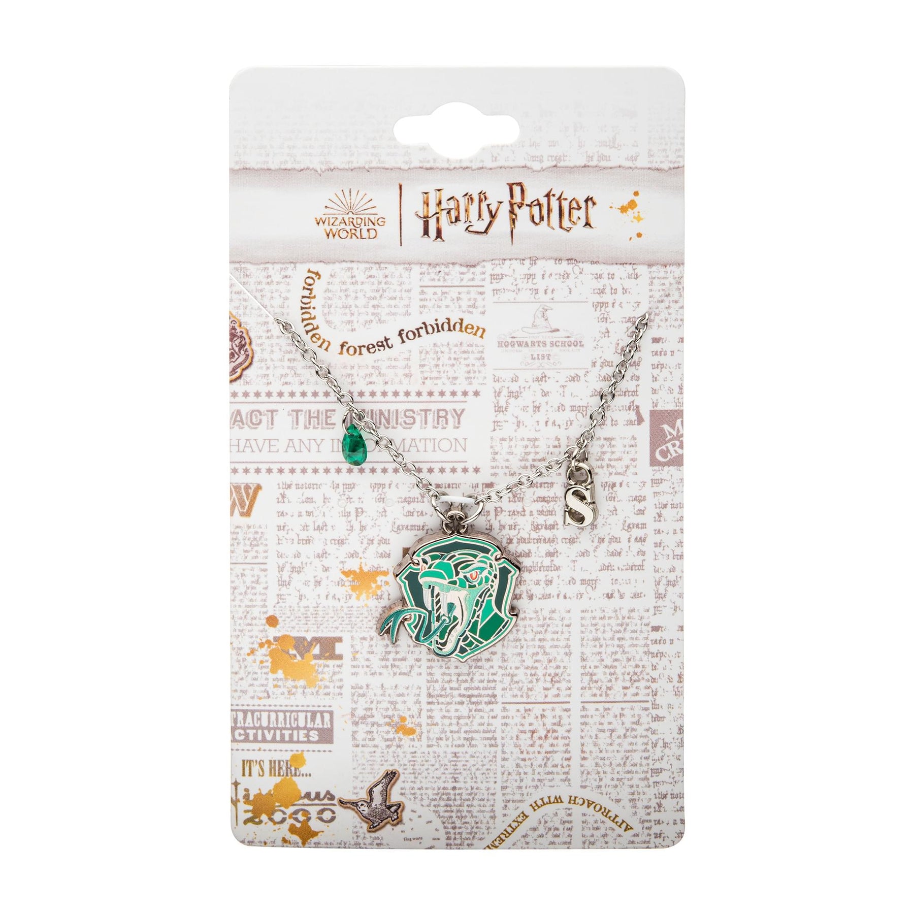 Harry Potter House Slytherin Pendant Necklace