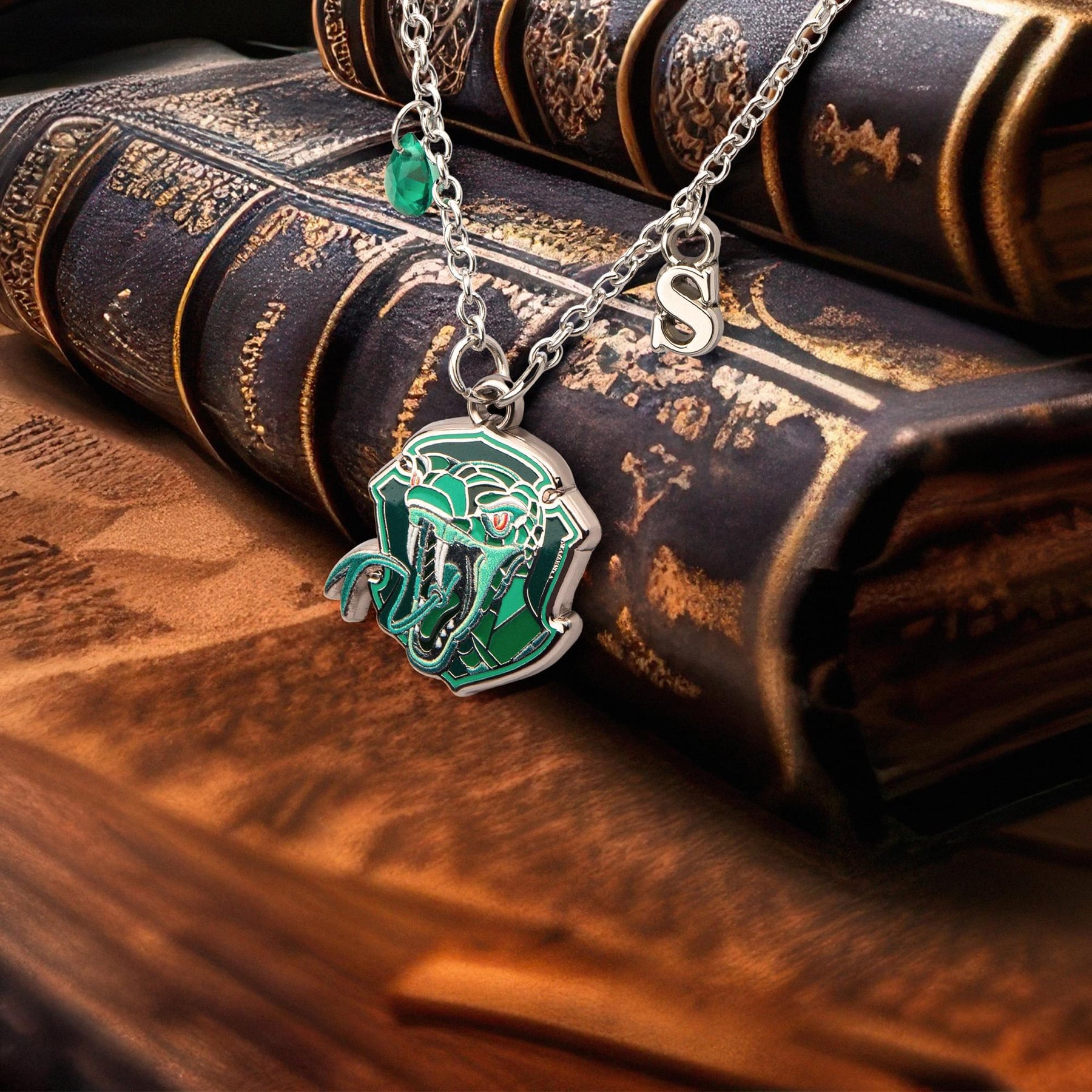 Harry Potter House Slytherin Pendant Necklace