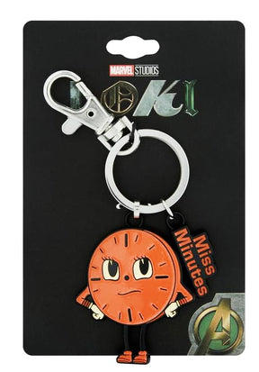 Marvel Loki Miss Minutes 3D Keychain with Enamel Charm