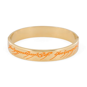 The Lord Of The Rings Glow-In-the-Dark One Ring Hinged Bangle Bracelet