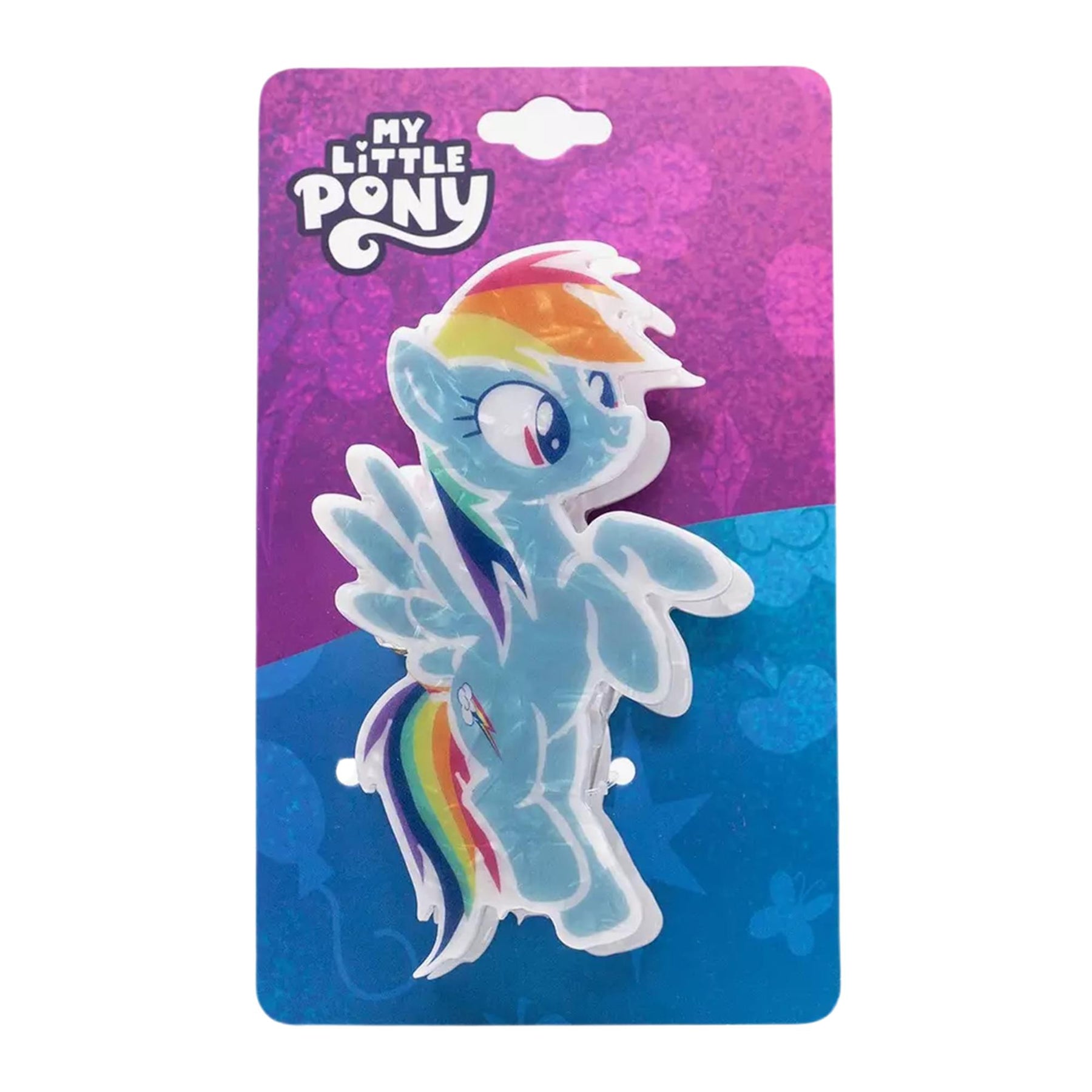 My Little Pony Rainbow Dash Pearlescent Acetate Hair Claw Clip