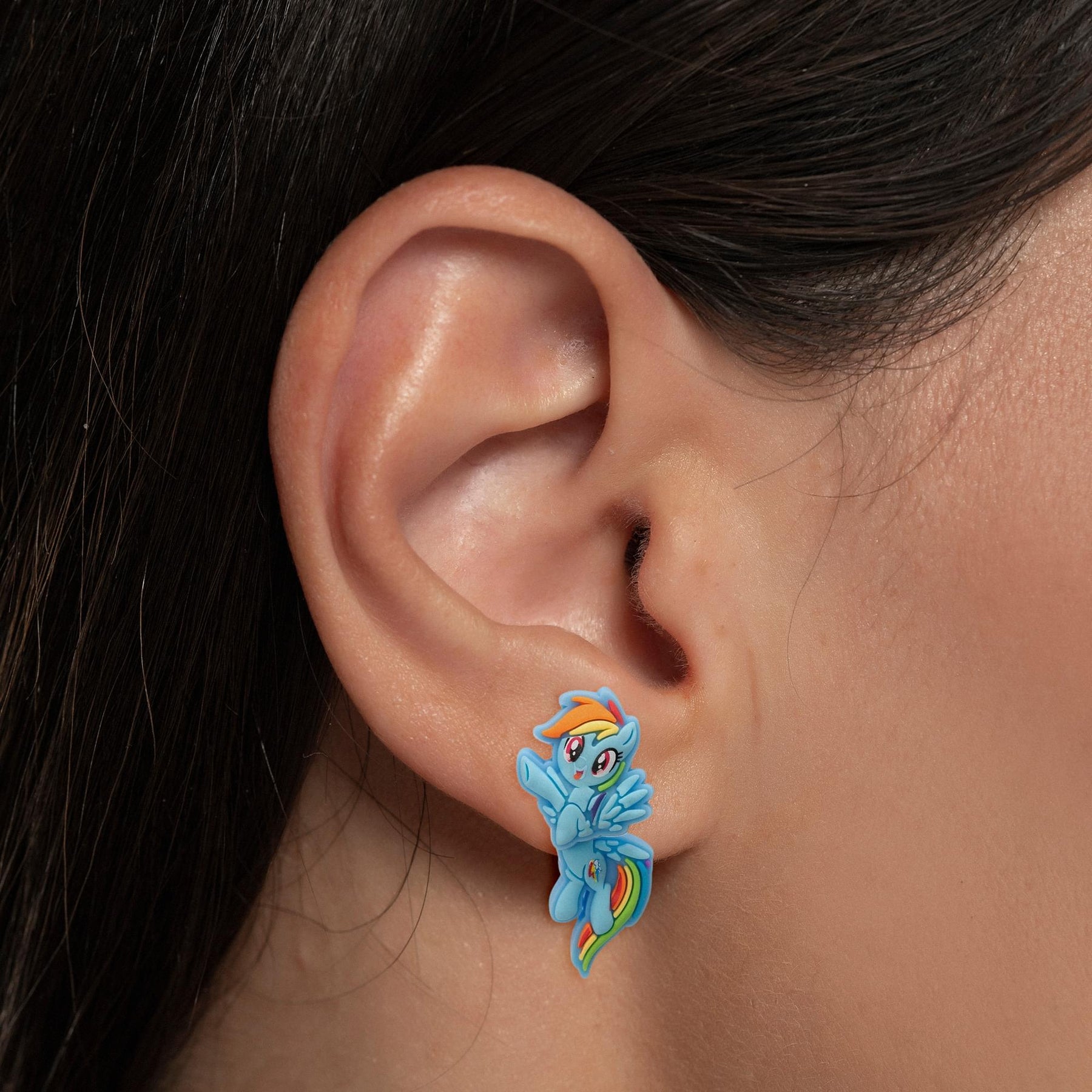 My Little Poney Rainbow Dash PVC Earrings