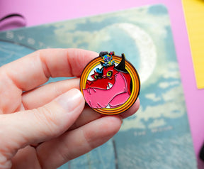 Marvel Moon Girl and Devil Dinosaur Enamel Pin | Toynk Exclusive