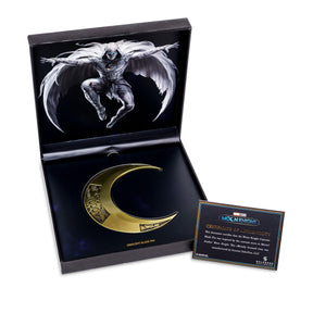 Marvel Studios Moon Knight Crescent Blade Metal Pin Replica | Toynk Exclusive