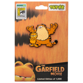 The Garfield Movie Garfield and Vic Enamel Pin | SDCC 2024 Exclusive