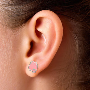 Pusheen Space 4-Piece Enamel Stud Earring Set