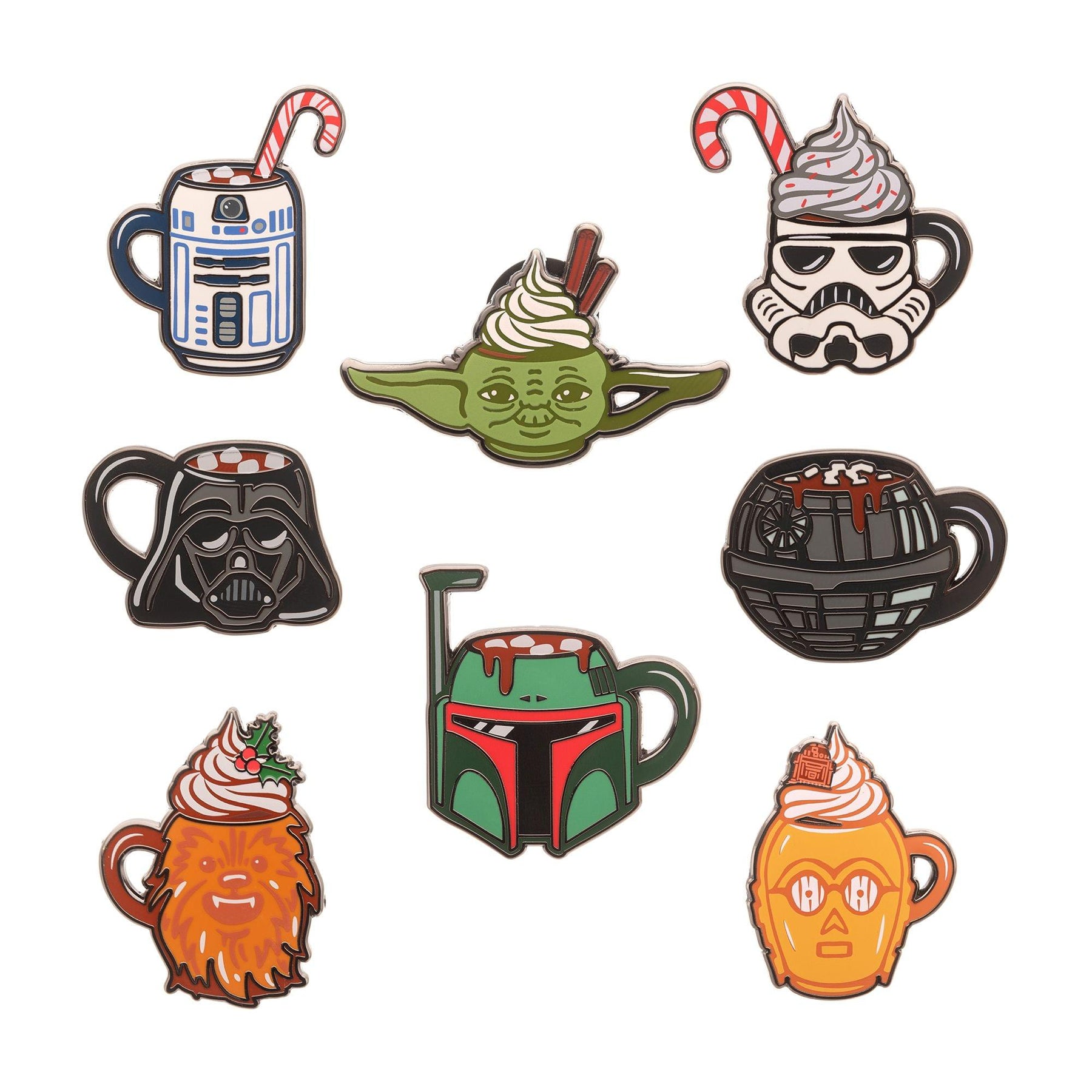 Star Wars Character Holiday Mug Blind Box Enamel Pin | One Random