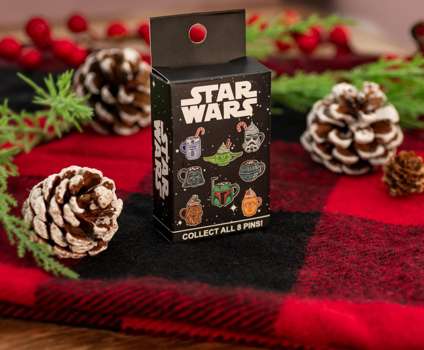 Star Wars Character Holiday Mug Blind Box Enamel Pin | One Random