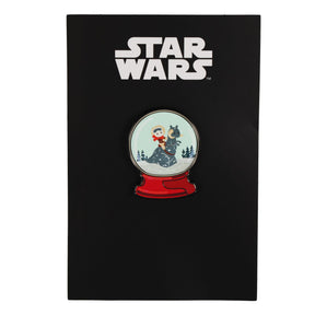 Star Wars Han Solo and Tauntaun Winter Snow Globe Enamel Pin