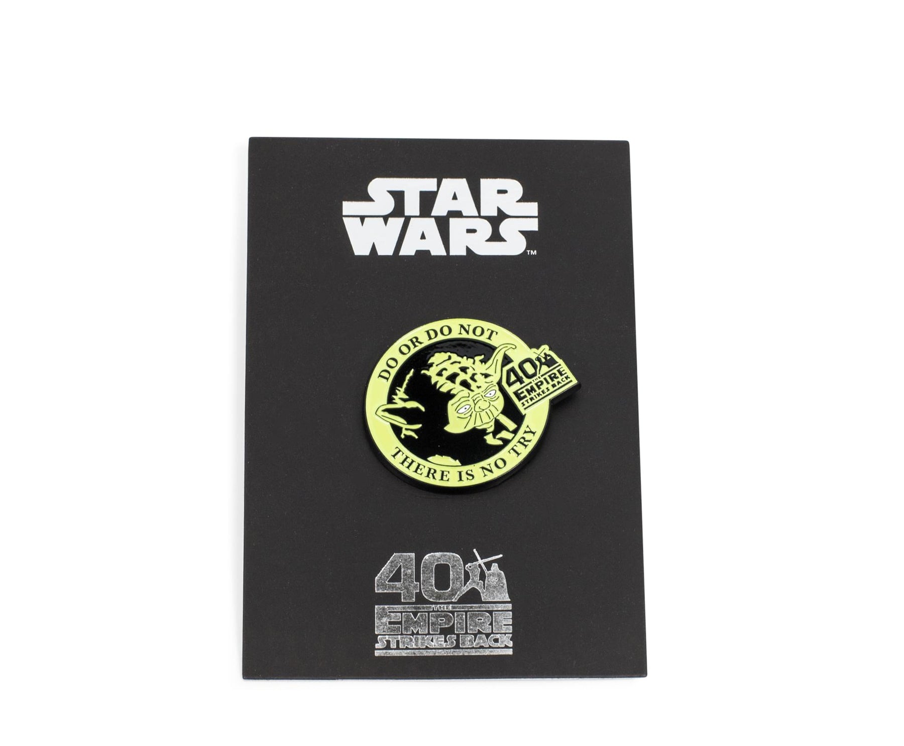 Star Wars The Empire Strikes Back 40th Anniversary Yoda Enamel Collector Pin